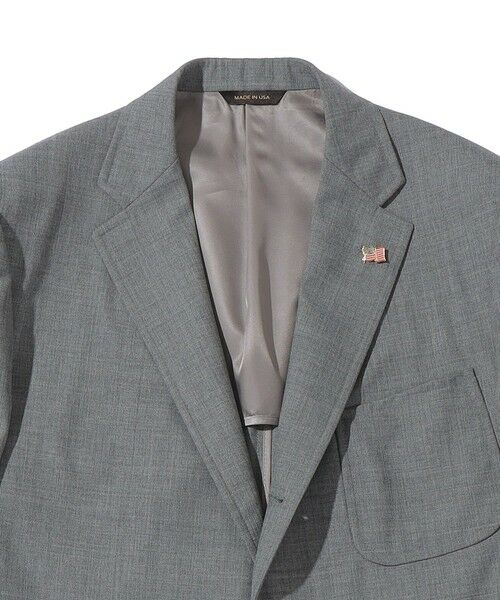 SHIPS / シップス テーラードジャケット | Southwick: CAMBRIDGE 5ドロップ ホップサック グレー ブレザー | 詳細2