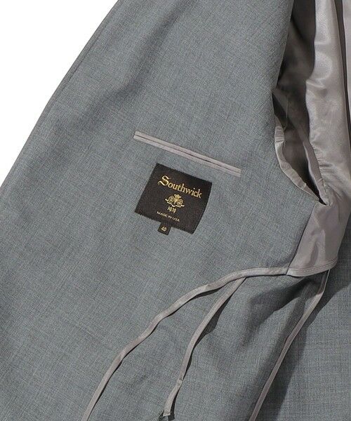 SHIPS / シップス テーラードジャケット | Southwick: CAMBRIDGE 5ドロップ ホップサック グレー ブレザー | 詳細5