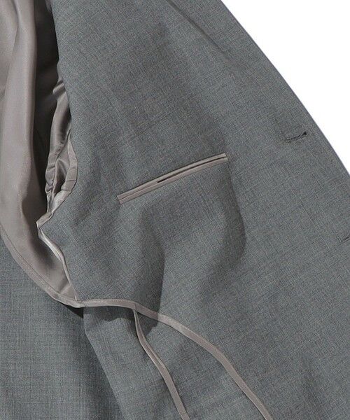 SHIPS / シップス テーラードジャケット | Southwick: CAMBRIDGE 5ドロップ ホップサック グレー ブレザー | 詳細6