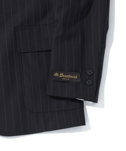 SHIPS / シップス テーラードジャケット | Southwick: CAMBRIDGE 5ドロップ チョーク ストライプ ジャケット | 詳細3