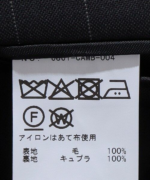 SHIPS / シップス テーラードジャケット | Southwick: CAMBRIDGE 5ドロップ チョーク ストライプ ジャケット | 詳細8