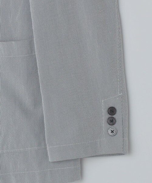 SHIPS / シップス テーラードジャケット | SHIPS:〈吸水速乾/洗濯機可能〉COOLMAX(R)コードレーン ジャケット(セットアップ対応) | 詳細4