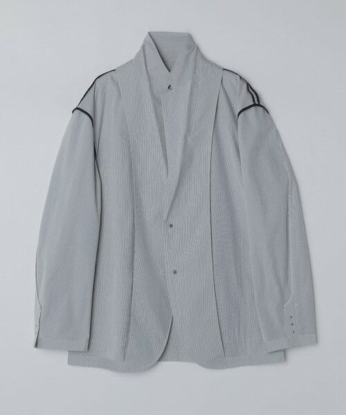 SHIPS / シップス テーラードジャケット | SHIPS:〈吸水速乾/洗濯機可能〉COOLMAX(R)コードレーン ジャケット(セットアップ対応) | 詳細10