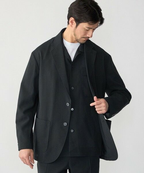 SHIPS / シップス テーラードジャケット | SHIPS:〈撥水 防しわ 洗濯機可能〉DOT AIR(R)ジャケット(セットアップ対応) | 詳細16