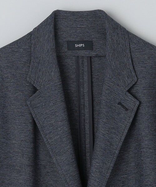 SHIPS / シップス テーラードジャケット | SHIPS:〈ストレッチ/洗濯機可能〉ウール ブレンド からみ織り ジャケット | 詳細6