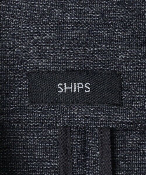 SHIPS / シップス テーラードジャケット | SHIPS:〈ストレッチ/洗濯機可能〉ウール ブレンド からみ織り ジャケット | 詳細9