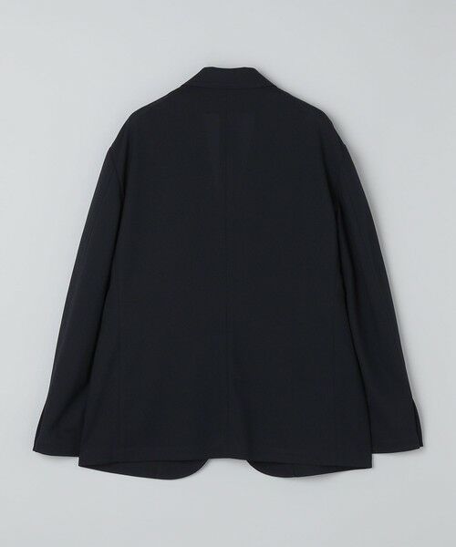 SHIPS / シップス テーラードジャケット | SHIPS:〈防しわ/吸水速乾/洗濯機可能〉RIRANCHA(R) からみ織り ネイビー ジャケット | 詳細1