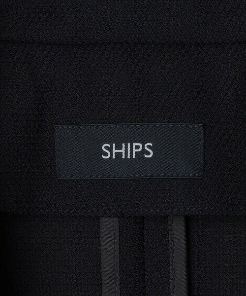 SHIPS / シップス テーラードジャケット | SHIPS:〈防しわ/吸水速乾/洗濯機可能〉RIRANCHA(R) からみ織り ネイビー ジャケット | 詳細7