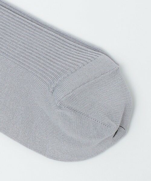 SHIPS / シップス ソックス | CONLEAD: シルク/ナイロン リブ ロングホーズ | 詳細3