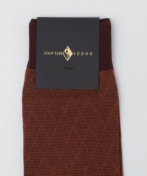 SHIPS / シップス ソックス | SOZZI: コットン シャドーアーガイルチェック ソックス | 詳細1