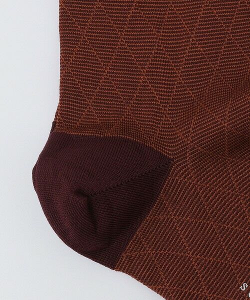 SHIPS / シップス ソックス | SOZZI: コットン シャドーアーガイルチェック ソックス | 詳細2
