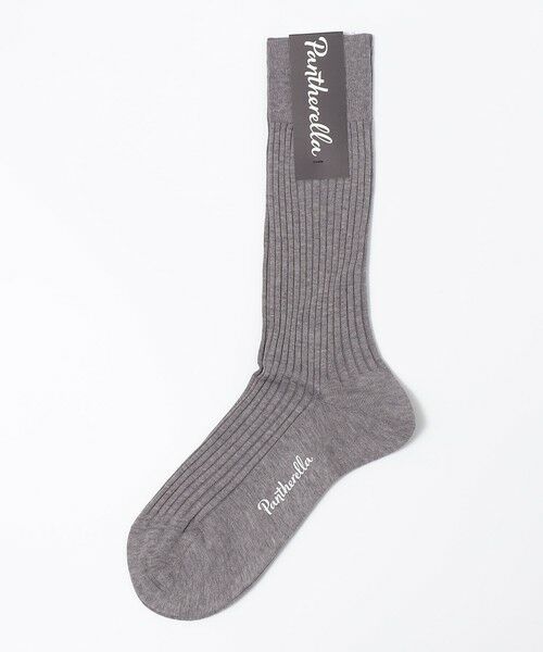 SHIPS / シップス ソックス | PANTHERELLA: DANVERS リブソックス（グレー）