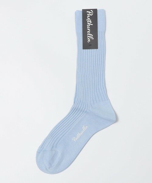 SHIPS / シップス ソックス | PANTHERELLA: DANVERS リブソックス（ライトブルー）