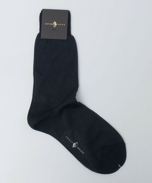 SHIPS / シップス ソックス | SOZZI: コットン バーズアイ ソックス（ネイビー）