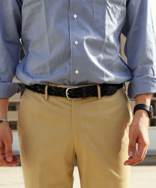 SHIPS / シップス ベルト・サスペンダー | SHIPS: イタリア製 レザー コンビネーション メッシュ ベルト | 詳細2