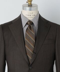 SHIPS / シップス ネクタイ | SHIPS: シルク ラージ バスケット リバース レジメンタル ネクタイ