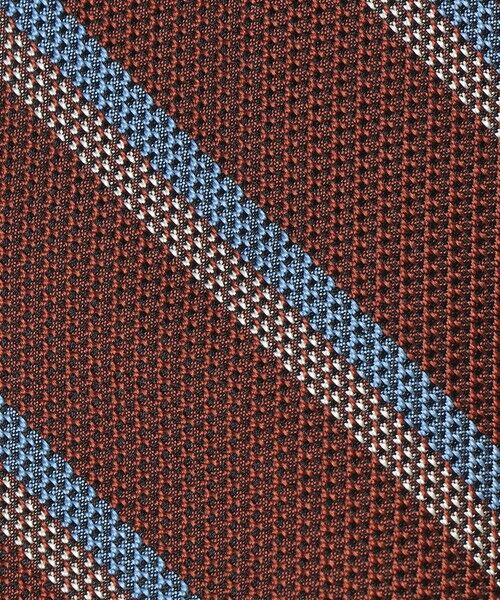 SHIPS / シップス ネクタイ | SHIPS: シルク ラージ バスケット リバース レジメンタル ネクタイ | 詳細9