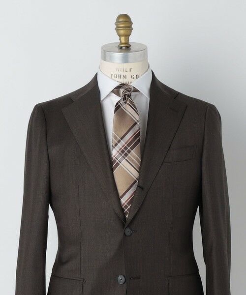 SHIPS / シップス ネクタイ | SHIPS: シルク バスケット チェック ネクタイ | 詳細1