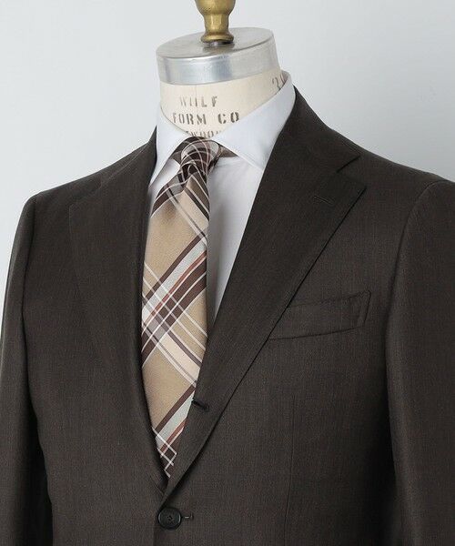 SHIPS / シップス ネクタイ | SHIPS: シルク バスケット チェック ネクタイ | 詳細2