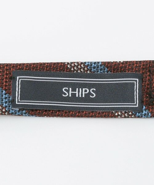 SHIPS / シップス ネクタイ | SHIPS: シルク バスケット レジメンタルストライプ ボウタイ | 詳細4