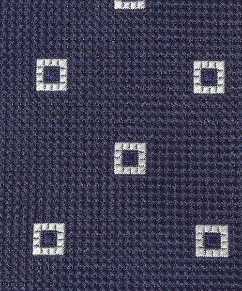 SHIPS / シップス ネクタイ | SHIPS: シルク ネイビー ガルザ ソリッド/ストライプ/コモン ネクタイ | 詳細6