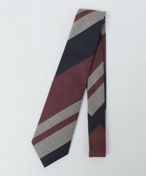 SHIPS / シップス ネクタイ | SHIPS: シルク デラヴェ レジメンタル ネクタイ | 詳細3