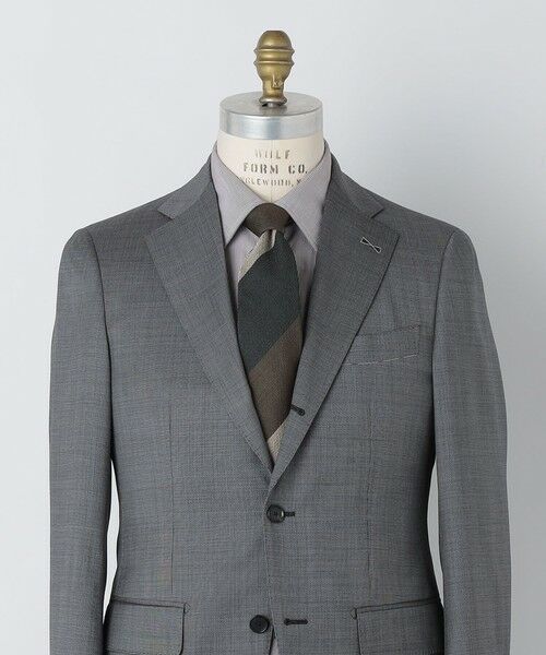 SHIPS / シップス ネクタイ | SHIPS: シルク デラヴェ レジメンタル ネクタイ | 詳細4