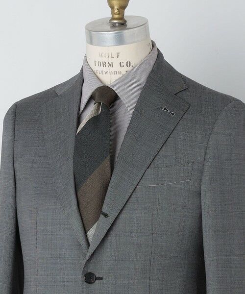 SHIPS / シップス ネクタイ | SHIPS: シルク デラヴェ レジメンタル ネクタイ | 詳細5