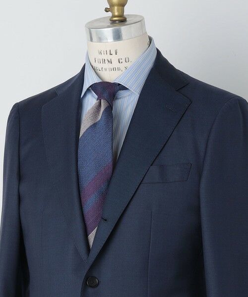 SHIPS / シップス ネクタイ | SHIPS: シルク デラヴェ レジメンタル ネクタイ | 詳細8