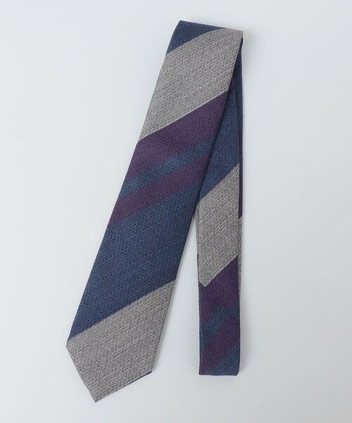 SHIPS / シップス ネクタイ | SHIPS: シルク デラヴェ レジメンタル ネクタイ | 詳細9