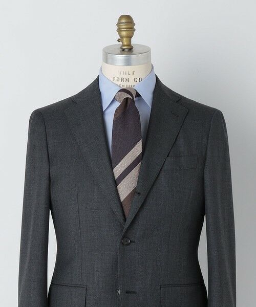 SHIPS / シップス ネクタイ | SHIPS: シルク デラヴェ レジメンタル ネクタイ | 詳細13