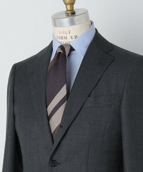 SHIPS / シップス ネクタイ | SHIPS: シルク デラヴェ レジメンタル ネクタイ | 詳細14