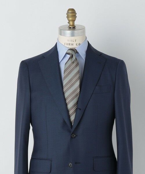 SHIPS / シップス ネクタイ | SHIPS: シルク デラヴェ サテン ストライプ ネクタイ | 詳細4