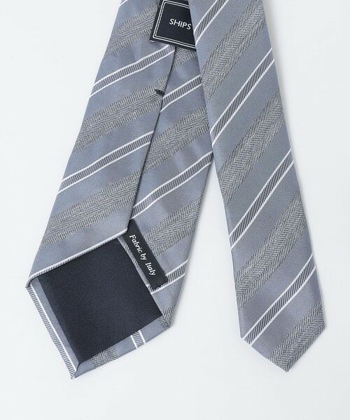 SHIPS / シップス ネクタイ | SHIPS: シルク デラヴェ サテン ストライプ ネクタイ | 詳細10