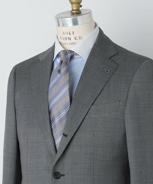 SHIPS / シップス ネクタイ | SHIPS: シルク デラヴェ サテン ストライプ ネクタイ | 詳細8