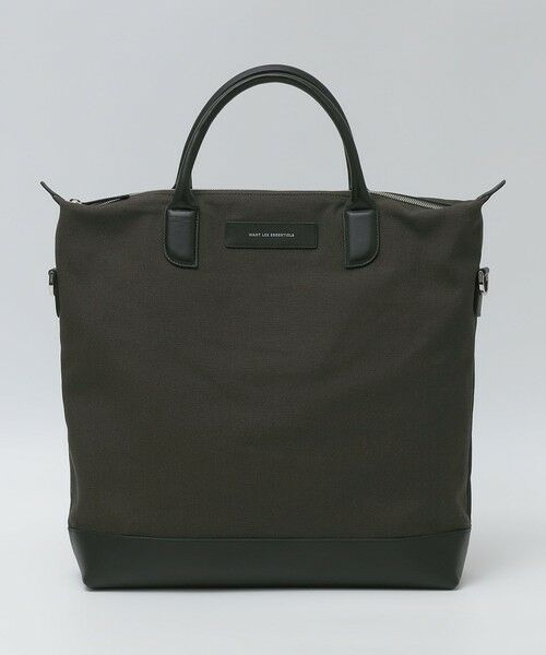 SHIPS / シップス トートバッグ | WANT Les Essentiels: O'HARE 2WAY キャンバス トート バッグ（オリーブ）