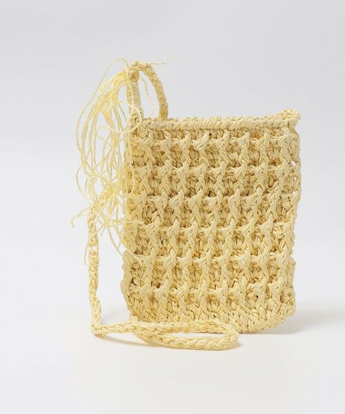 SHIPS / シップス ショルダーバッグ | SUBLIME: ハンドメイド ペーパー サコッシュ（ベージュ）