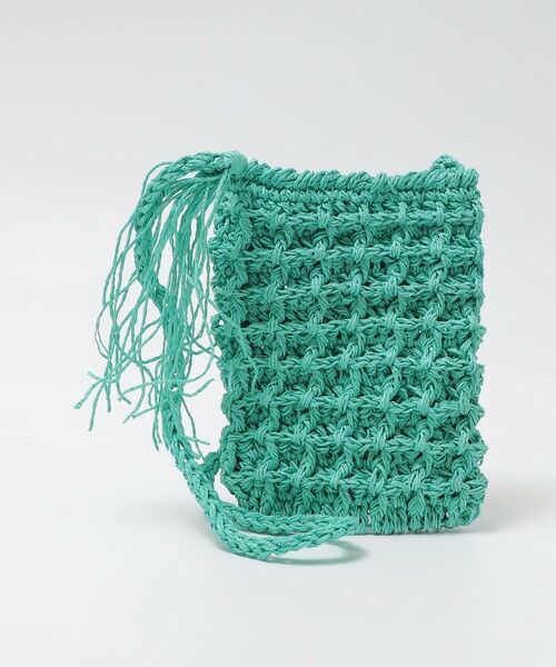 SHIPS / シップス ショルダーバッグ | SUBLIME: ハンドメイド ペーパー サコッシュ（ライトブルー）