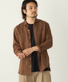 SHIPS / シップス シャツ・ブラウス | SHIPS Colors:ユーロリネン ワイドカラー スキッパー シャツ◇