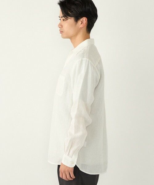 SHIPS / シップス シャツ・ブラウス | SHIPS Colors:ユーロリネン ワイドカラー スキッパー シャツ | 詳細4