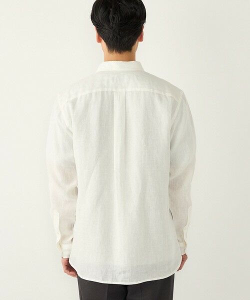 SHIPS / シップス シャツ・ブラウス | SHIPS Colors:ユーロリネン ワイドカラー スキッパー シャツ | 詳細5