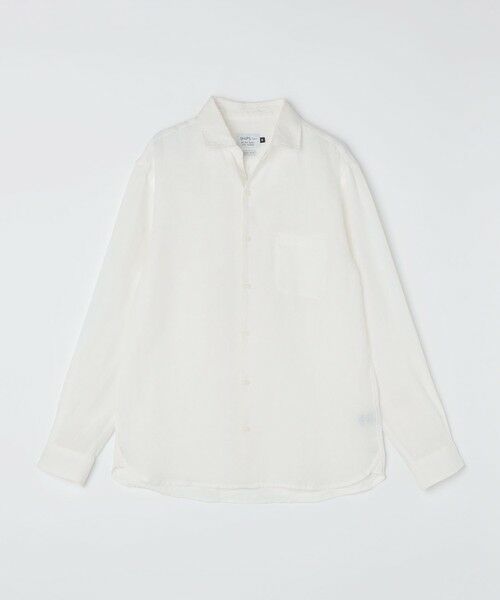 SHIPS / シップス シャツ・ブラウス | SHIPS Colors:リネン ワイドカラー スキッパー シャツ（ホワイト）