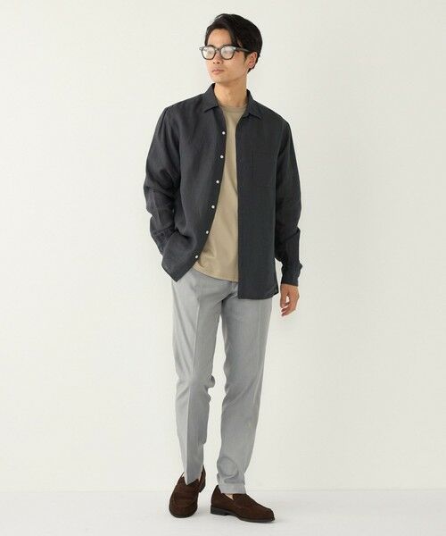 SHIPS / シップス シャツ・ブラウス | SHIPS Colors:ユーロリネン ワイドカラー スキッパー シャツ | 詳細16