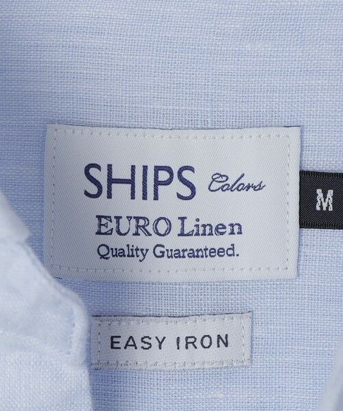 SHIPS / シップス シャツ・ブラウス | SHIPS Colors:ユーロリネン ワイドカラー スキッパー シャツ | 詳細30