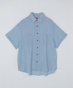 SHIPS / シップス シャツ・ブラウス | 【SHIPS Colors別注】Engineer:シアー デニム ショートスリーブ シャツ