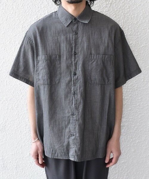 SHIPS / シップス シャツ・ブラウス | 【SHIPS Colors別注】Engineer:シアー デニム ショートスリーブ シャツ | 詳細3