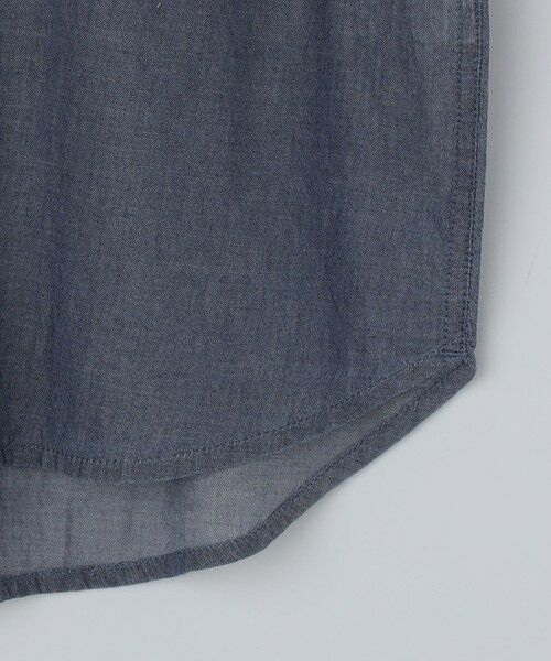 SHIPS / シップス シャツ・ブラウス | 【SHIPS Colors別注】Engineer:シアー デニム ショートスリーブ シャツ | 詳細14