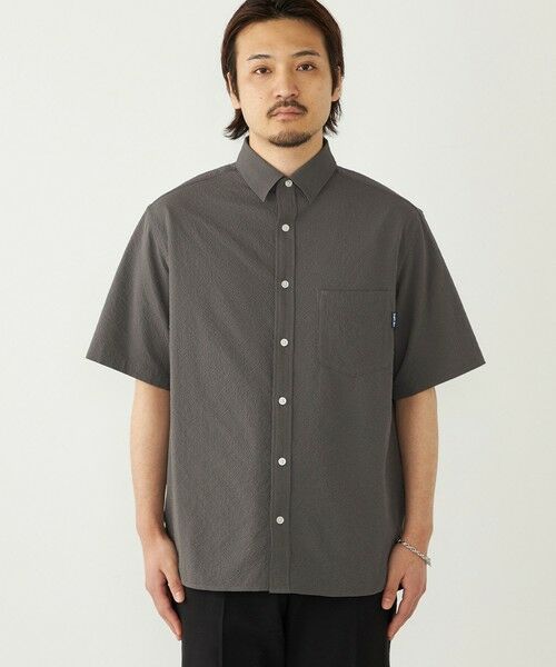 SHIPS / シップス シャツ・ブラウス | SHIPS Colors:〈接触冷感・吸水速乾・洗濯機可能〉ライト シアサッカー シャツ | 詳細8