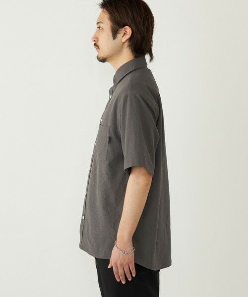 SHIPS / シップス シャツ・ブラウス | SHIPS Colors:〈接触冷感・吸水速乾・洗濯機可能〉ライト シアサッカー シャツ | 詳細9