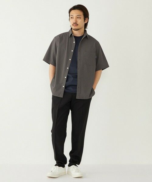 SHIPS / シップス シャツ・ブラウス | SHIPS Colors:〈接触冷感・吸水速乾・洗濯機可能〉ライト シアサッカー シャツ | 詳細11